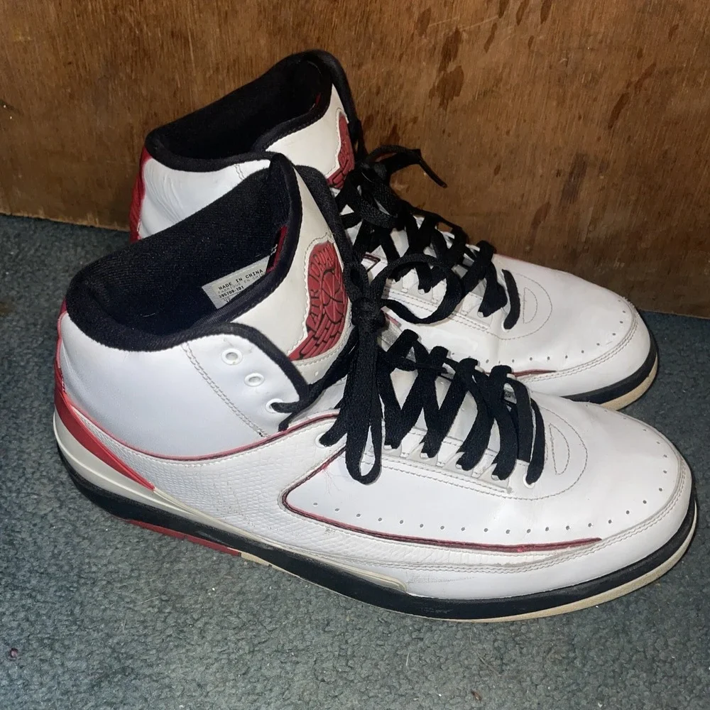 Size 14 - Jordan 2 Retro QF Varsity Red 2010‎
